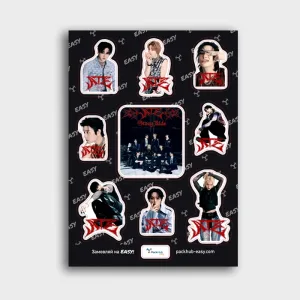 3D стікерпак K-Pop ATEEZ — смоляні наклейки для фанатів | Easy-Hub